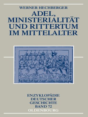 cover image of Adel, Ministerialität und Rittertum im Mittelalter